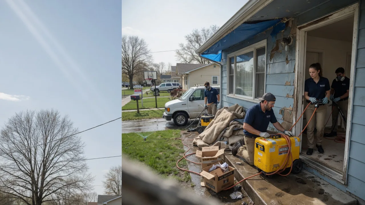 Basement Flood Cleanup in Grassflat, PA near me